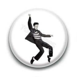 Badge : Danse, chanteur Elvis Presley