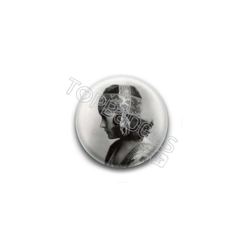 Badge : Actrice Gloria Swanson