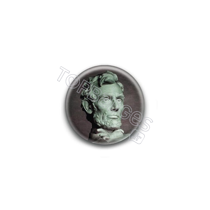 Badge Statue de Lincoln
