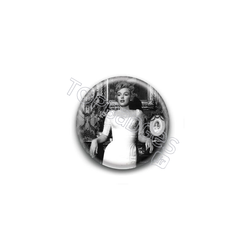 Badge : Soirée, actrice Marilyn Monroe