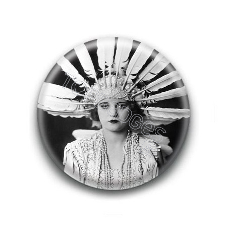 Badge : Actrice Tallulah Bankhead