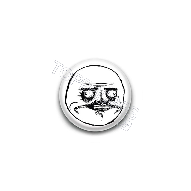 Badge Troll Meme Borné