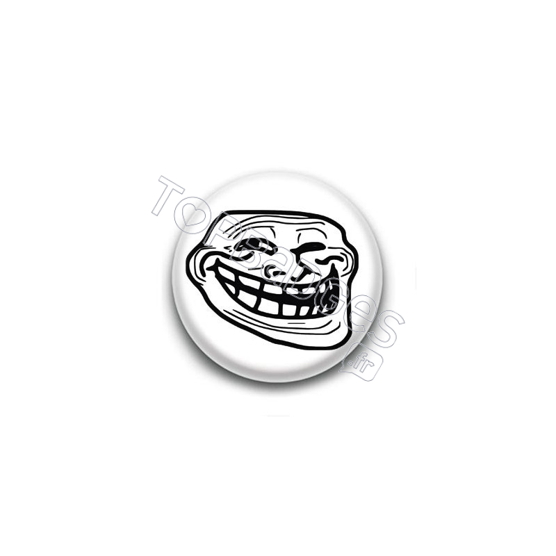 Badge Troll Meme Classique