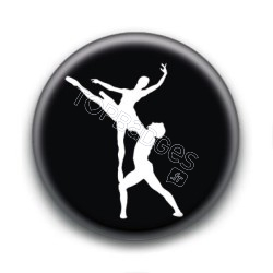 Badge Couple de Danse Classique