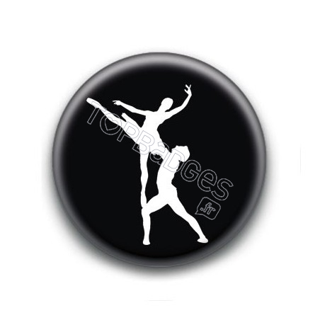 Badge Couple de Danse Classique