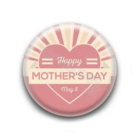 Badge Happy Mother's Day 8 May