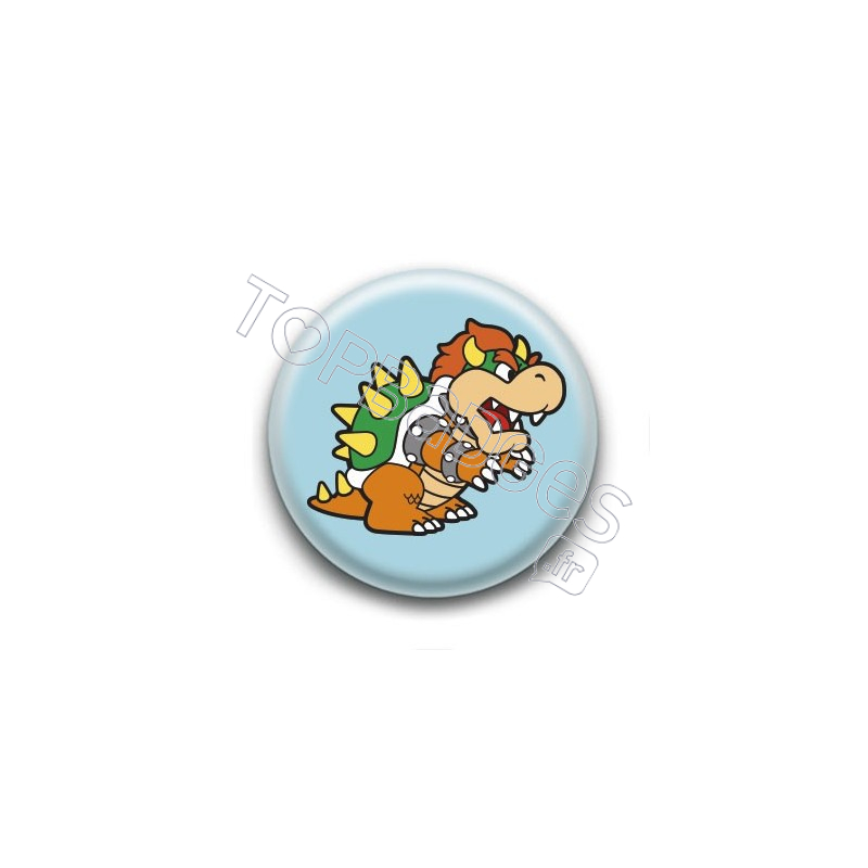 Badge Cute Bowser