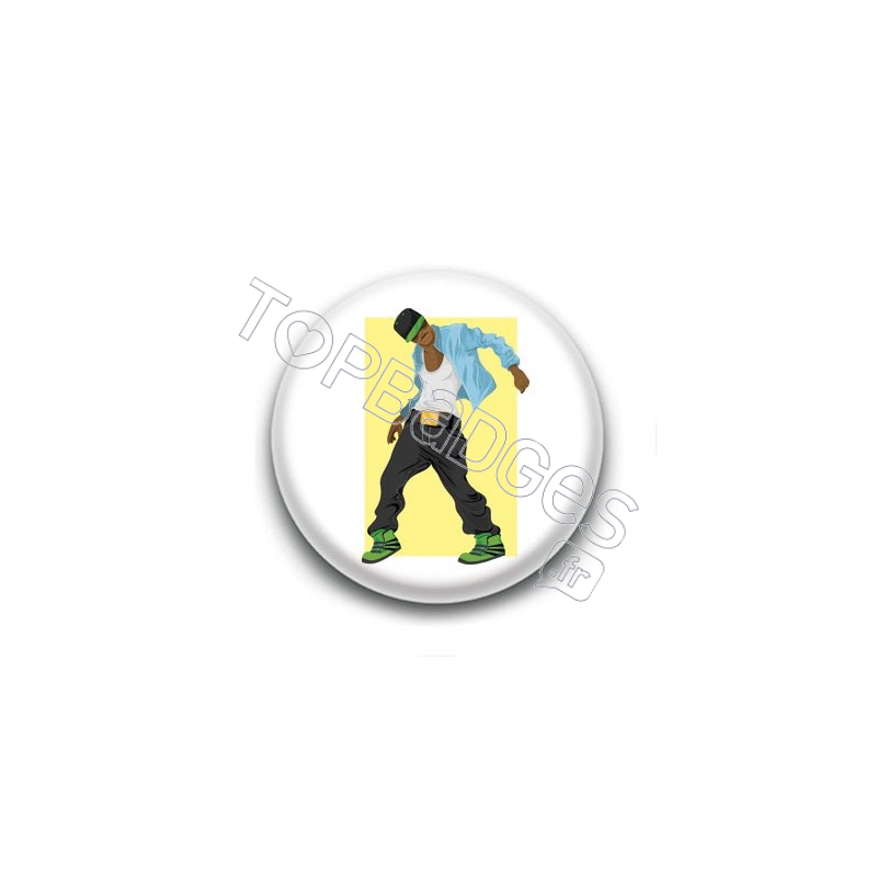 Badge Danse Hip Hop Homme