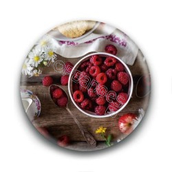 Badge Framboises