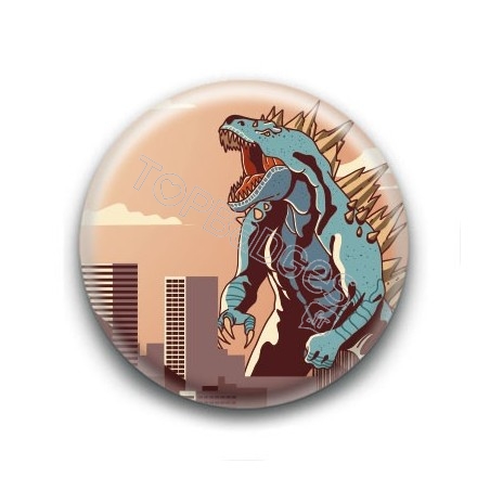 Badge : Godzilla en ville