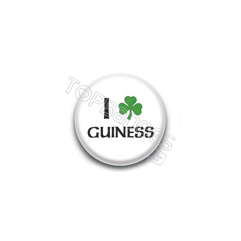 Badge I Love Guiness