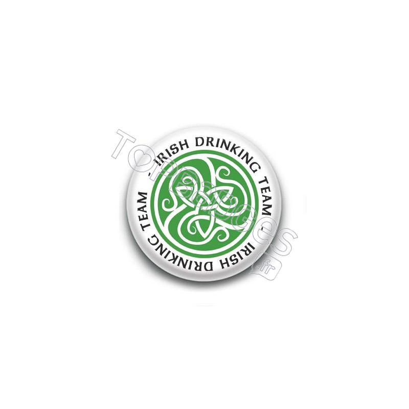 Badge Irish Drinking Team Celte