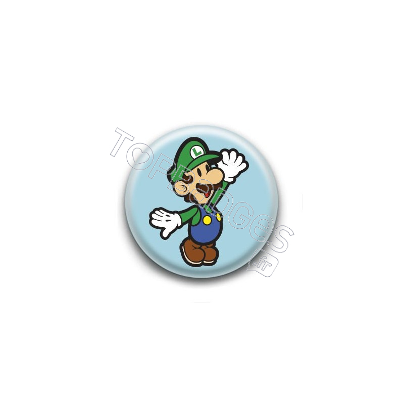 Badge Cute Luigi