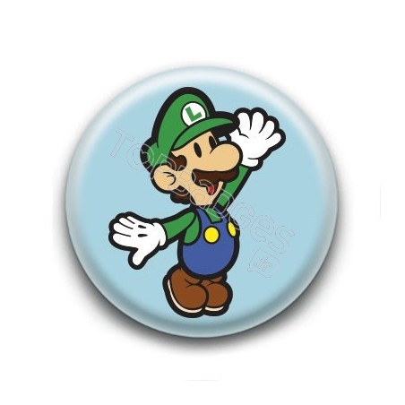 Badge Cute Luigi