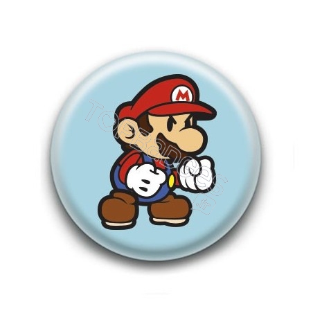Badge Cute Mario