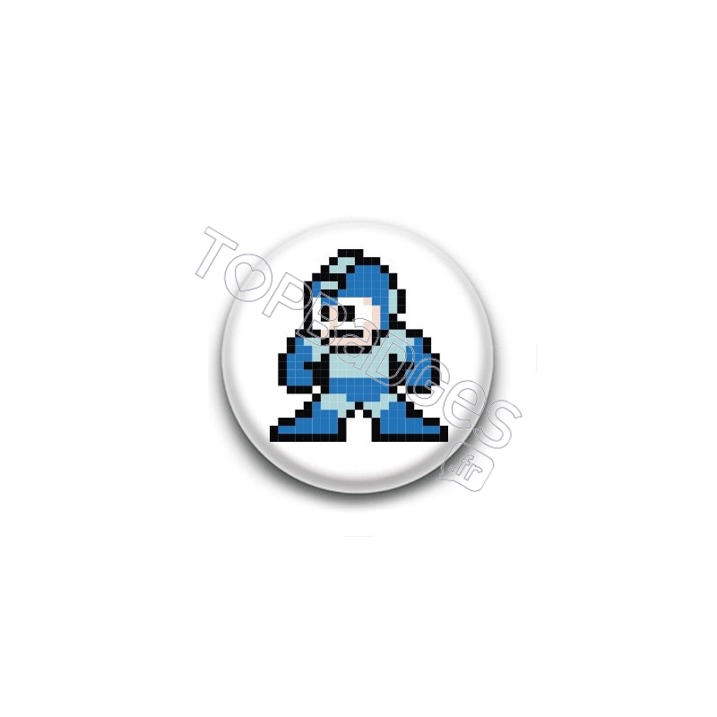 Badge Megaman 8 Bit