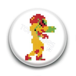 Badge Metroid 8 Bit