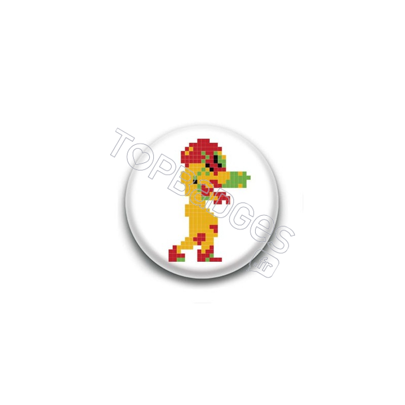 Badge Metroid 8 Bit