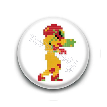 Badge Metroid 8 Bit