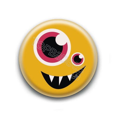 Badge : Monstre jaune