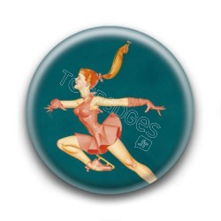 Badge Patinage Artistique