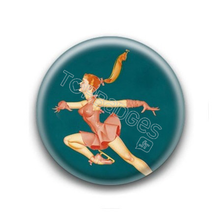 Badge Patinage Artistique