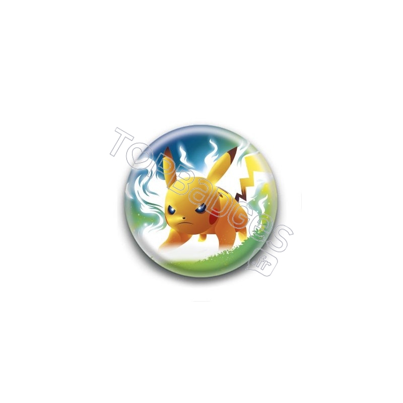 Badge Pikachu Attaque Eclair