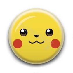 Badge : Tête de Pikachu