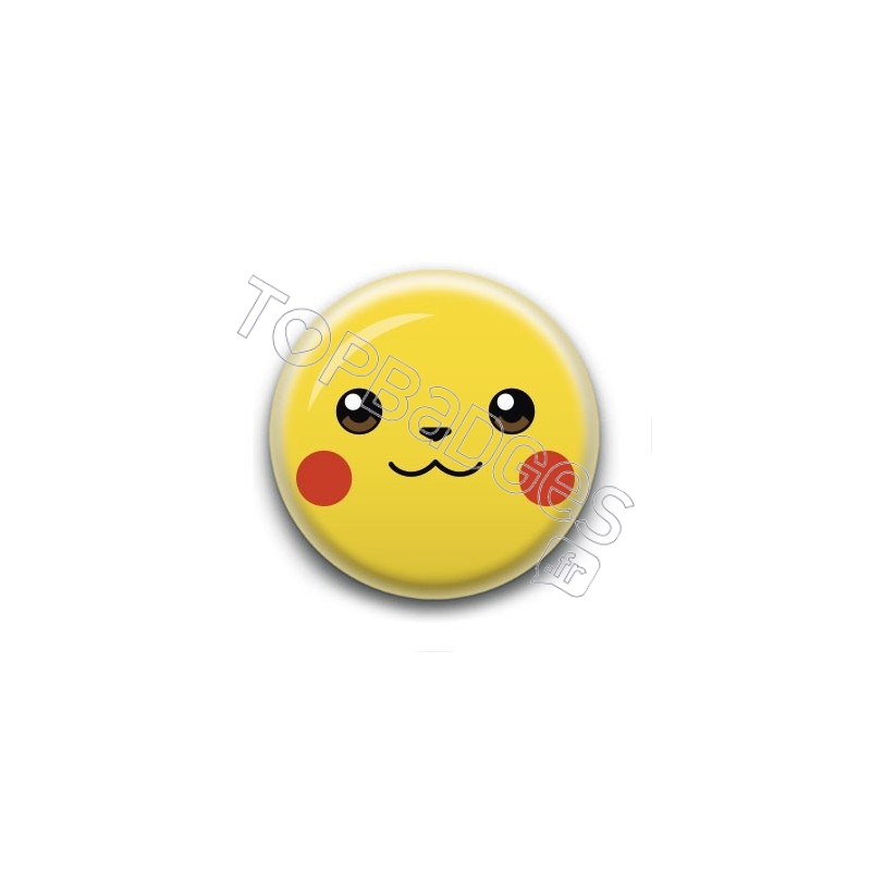 Badge : Tête de Pikachu