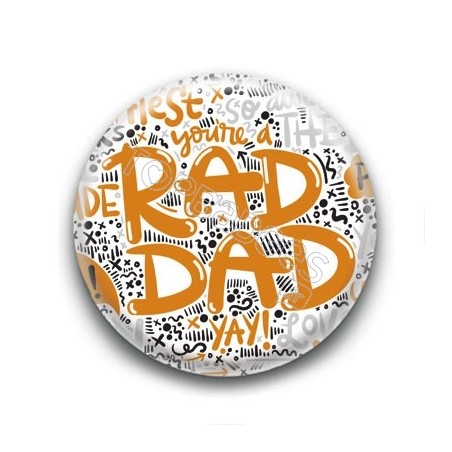Badge Rad Dad