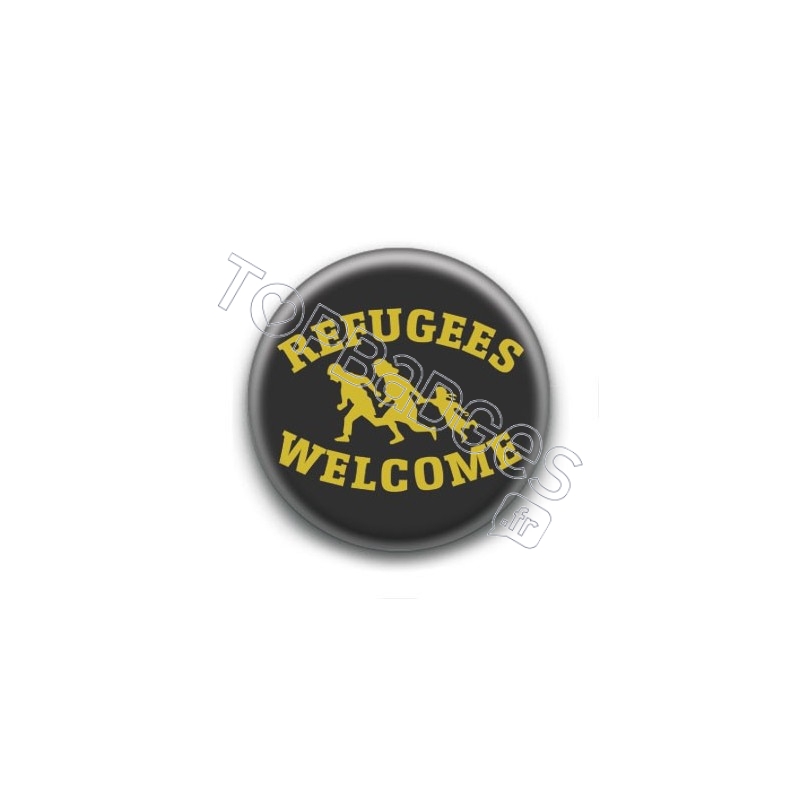 Badge Refugees Welcome