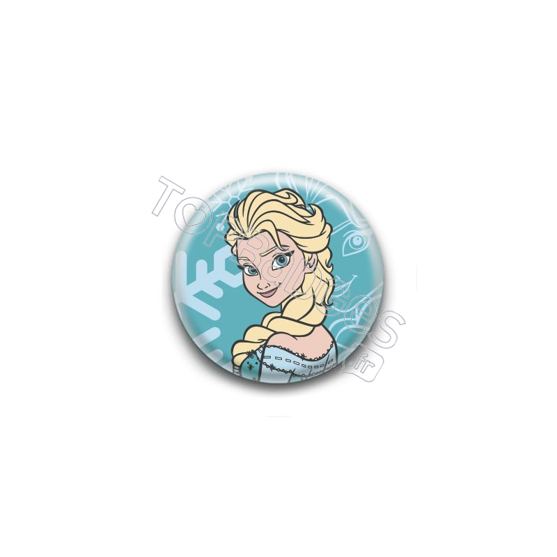 Badge La Reine des Neiges