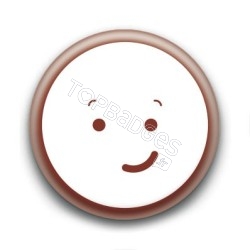 Badge : Cute smiley sourit