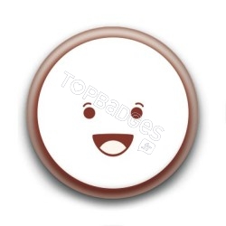 Badge : Cute smiley content