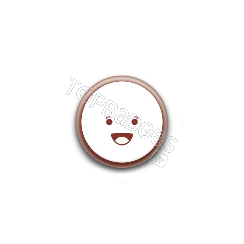 Badge : Cute smiley content