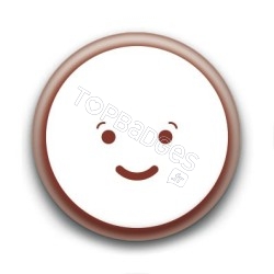 Badge : Cute smiley