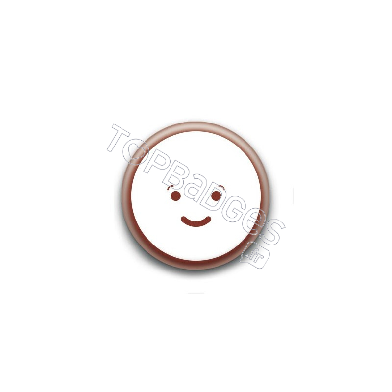 Badge : Cute smiley