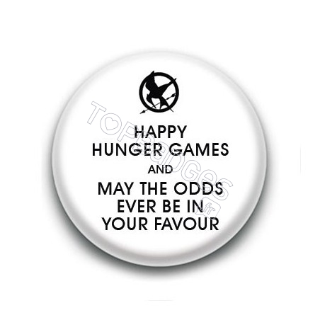 Badge Happy Hunger Games