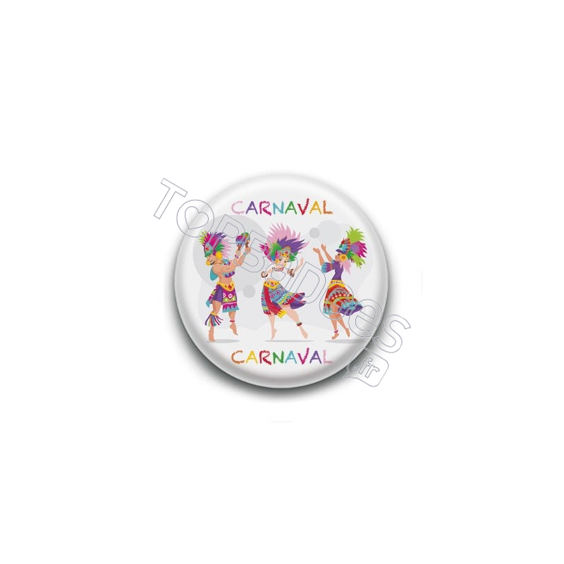 Badge Carnaval libre ! (petit 3.5 cm) - NursaLife