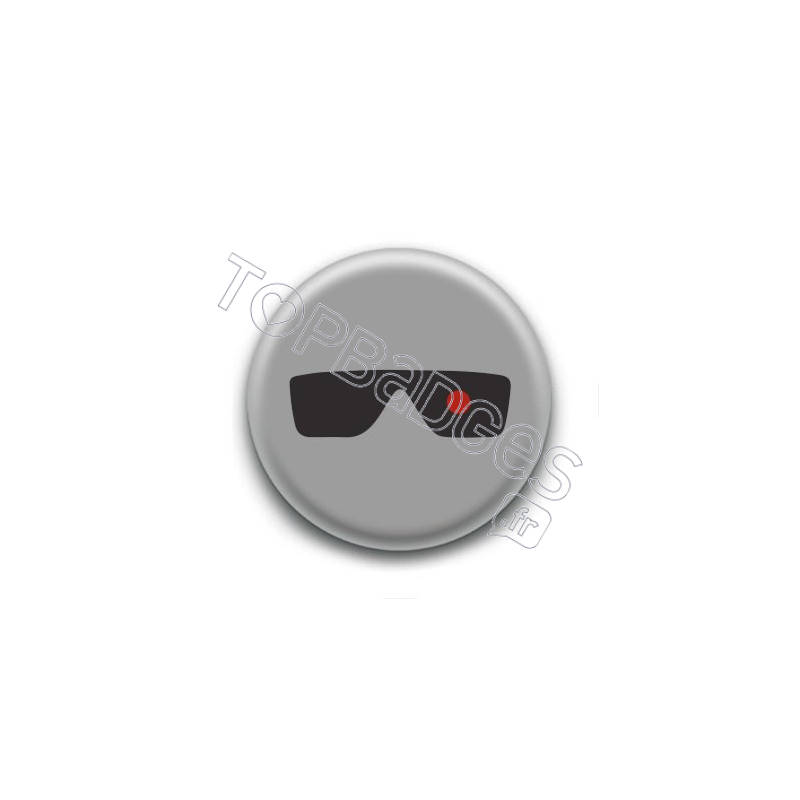 Badge Lunettes Terminator