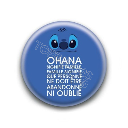 Badge Ohana Stitch