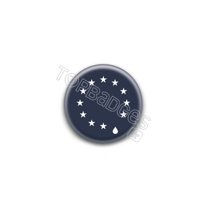 Badge Europe Triste
