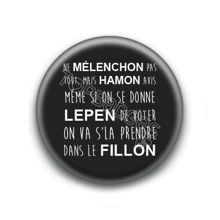 Badge : Ne Mélenchon pas tout