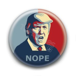 Badge Nope Trump 2