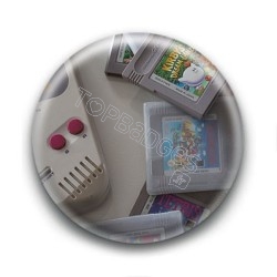 Badge Jeux Retro Game Boy Nintendo