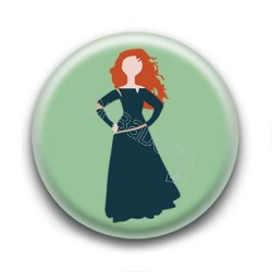 Badge Princesse Mérida