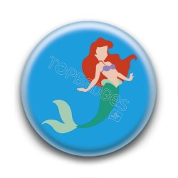 Badge Princesse Ariel