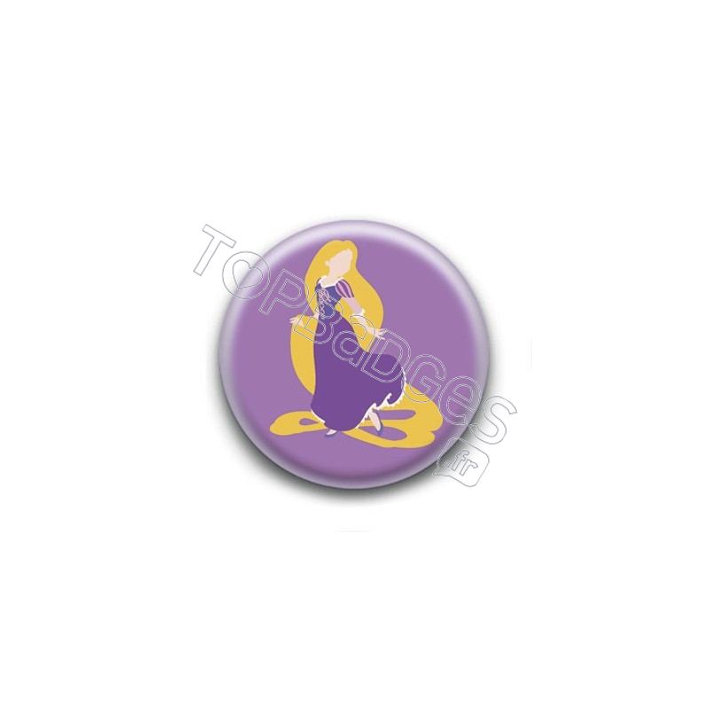 Badge Princesse Raiponce