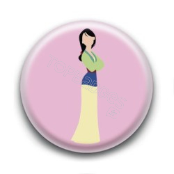 Badge Guerrière Mulan