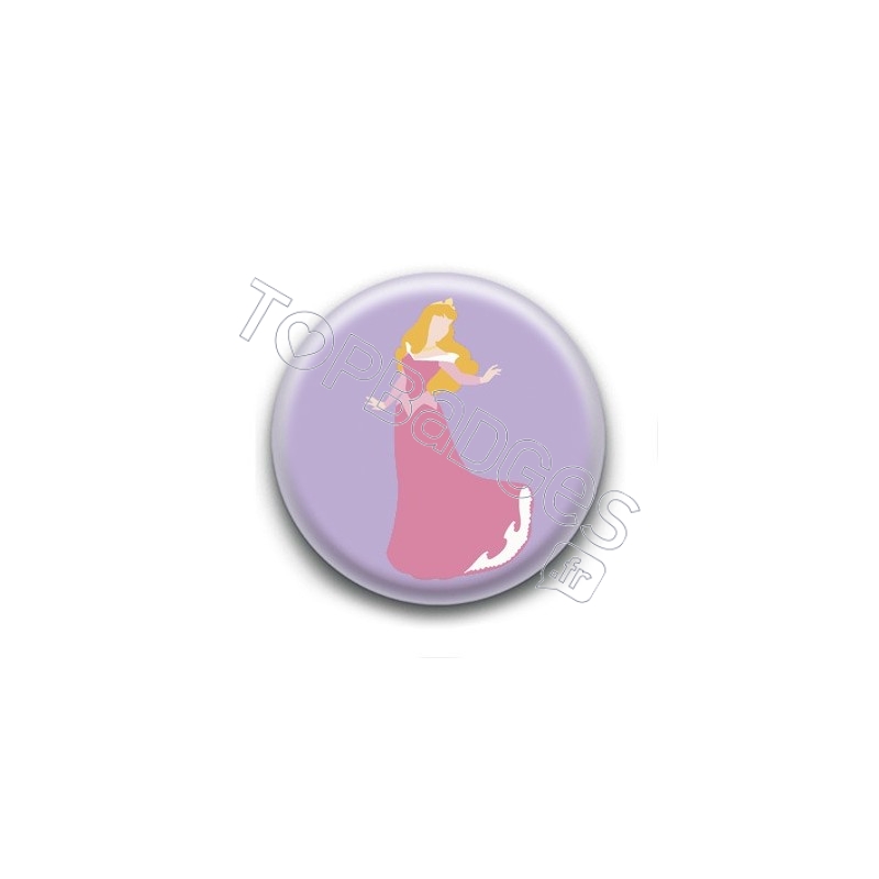 Badge Princesse Aurore